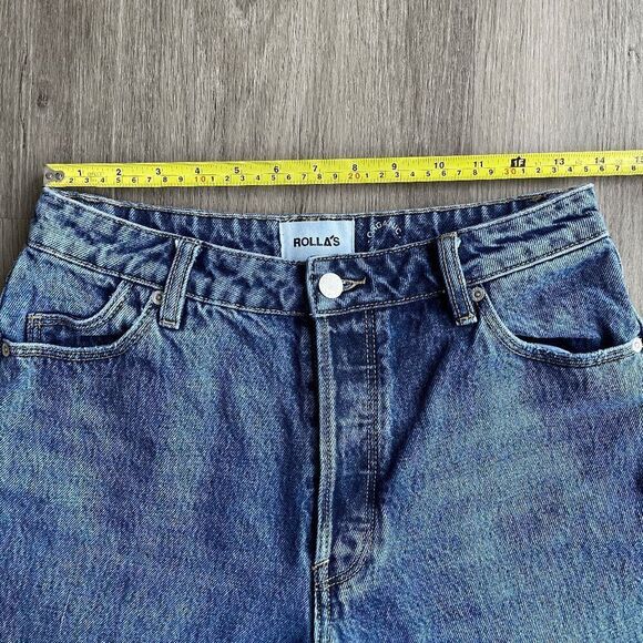 Rolla's Classic Straight Jean Organic Worn in Celine Women's 9 - Picture 9 of 11